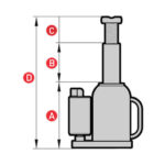 ابعاد جک روغنی بادی مگا اسپانیا