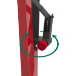 جک موتور درار 2 تن پایه موازی
