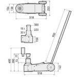 ابعداد جک سوسماری 30 تن بادی