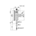 ساعت اندیکاتور عقربه ای اینسایز مدل 30-2310 - Image 2