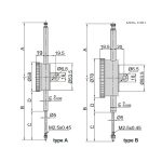 ساعت اندیکاتور عقربه ای اینسایز مدل 100-2309 - Image 2