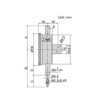 ساعت اندیکاتور عقربه ای اینسایز مدل 1-2313 - Image 2