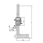 کولیس پایه دار دیجیتال 30 سانت اینسایز کد 300-1156 - Image 2