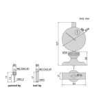 عمق سنج ساعتی 1 سانت اینسایز کد 101-2341 - Image 2