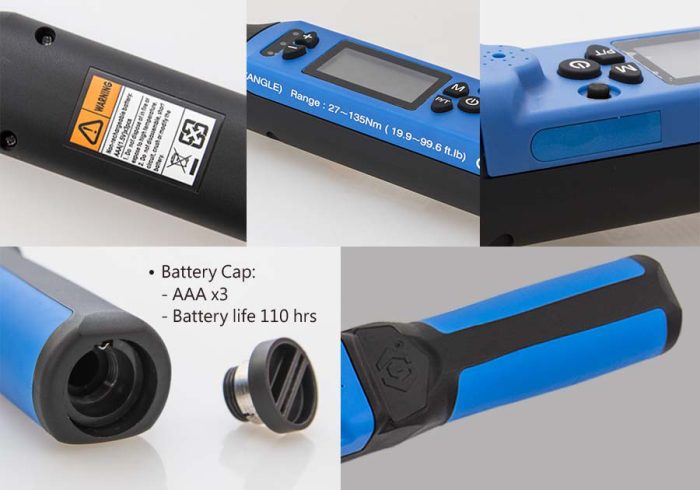 آچار ترکمتر دیجیتال 27 تا 135 نیوتون متر کینگ تونی درایو 3/8 - Image 5