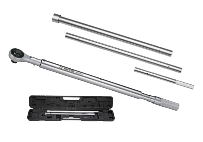 آچار ترکمتر جغجغه ای کینگ تونی 500 الی 2500 نیوتن متر درایو 1 اینچ - Image 2