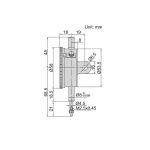 ساعت اندیکاتور عقربه ای اینسایز مدل 10-2308 - Image 3