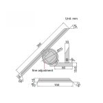 زاویه سنج دیجیتال اینسایز مدل 360-2172 - Image 2