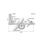 زاویه سنج 3 تکه اینسایز مدل 180-2278 - Image 4