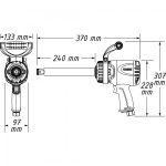 بکس بادی شفت بلند هازت درایو 3/4 اینچ مدل 9014LGTT - Image 3
