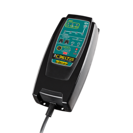 شارژ باطری استارتر سبک 12 ولت دکا مدل SM C36LT آچار فروش