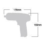 پیچگوشتی بادی هفتیری کلاچ دار شینانو مدل SI-1170 - Image 2