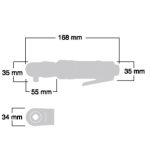 جغجغه بادی درایو 3/8 شینانو مدل SI-1205B - Image 2