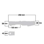 جغجغه بادی 3/8 اینچ شینانو مدل SI-1261 - Image 2