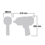 بکس بادی درایو 3/4 بدنه کامپوزیت شینانو مدل SI-1550SR - Image 3