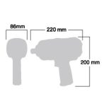 بکس بادی 1 اینچ شینانو مدل SI-1555SR - Image 3