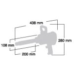 بکس بادی شفت بلند درایو 1 اینچ شینانو مدل SI-1866 - Image 3