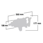 بکس بادی شفت مستقیم 1 اینچ شینانو مدل SI-1870 - Image 3