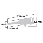 بکس بادی شفت بلند سوپر قوی 1 اینچ مدل SI-1888 - Image 3