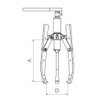 فولی کش هیدرولیک پمپ سر خود فورزا 1308CLTH - Image 3