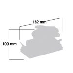 سنباده بادی چهار گوش شینانو مدل SI-3007 - Image 3