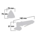 سنباده نوسانی شینانو مدل SI-3200A - Image 3