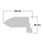 بکس بادی پروانه ای 3/8 اینچ شینانو SI-1305 - Image 3