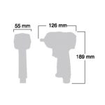 بکس بادی درایو 3/8 اینچ شینانو SI-1357 - Image 3