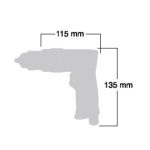 دریل بادی رگلاتور دار دسته کامپوزیت مدل SI-5501 - Image 2