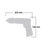 دریل بادی بدنه فلزی شینانو مدل SI-5500 - Image 2