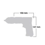 دریل بادی سبک بدنه کامپوزیت شینانو مدل SI-5505 - Image 2