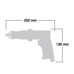 دریل بادی نقطه جوش کن شینانو مدل SI-5850 - Image 2