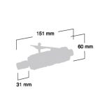 فرز انگشتی بادی بدنه کامپوزیت شینانو مدل SI-2002EX-6 - Image 2