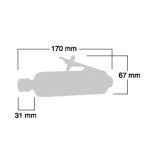 فرز انگشتی بادی شینانو مدل SI-2011S - Image 2