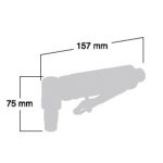 فرز انگشتی سرکج فلزی شینانو مدل SI-2006S - Image 2