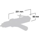 دریل بادی مستقیم شینانو مدل SI-2015AD - Image 2