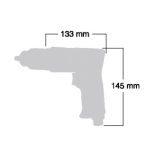 دریل بادی هفتیری 10 میلیمتر شینانو SI-5100A - Image 2