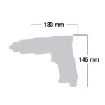 دریل بادی 3/8 شینانو ژاپن مدل SI-5300A - Image 2