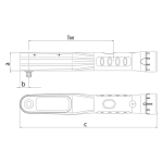 ترکمتر مینی 12 نیوتن گدور آلمان مدل 11-753 - Image 2