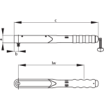 ترکمتر آلومنیومی 8 تا 40 نیوتن متر گدور مدل 01-8560 - Image 4