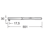 ترکمتر آلومنیومی 200 نیوتن درایو 1/2 گدور مدل 00-8573 - Image 5