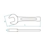 آچار تخت چکش خوار کینگ تونی تایوان - Image 2