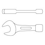 آچار تخت چکشی گدور آلمان - Image 2