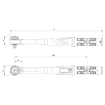 ترکمتر 100 نیوتن جغجغه ای گدور مدل DMK 100 - Image 3