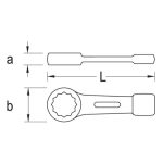 آچار رینگی چکشی گدور آلمان - Image 3