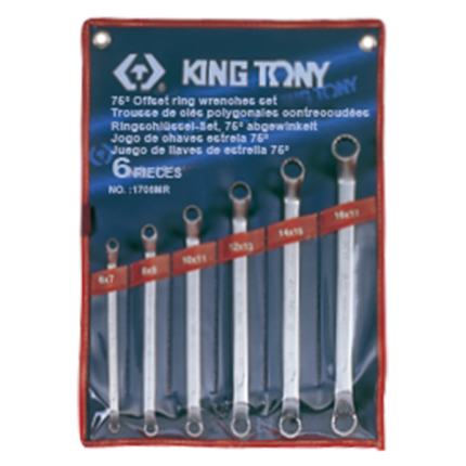 آچار دو سر رینگ کیفی کینگ تونی مدل 1706MR آچار فروش