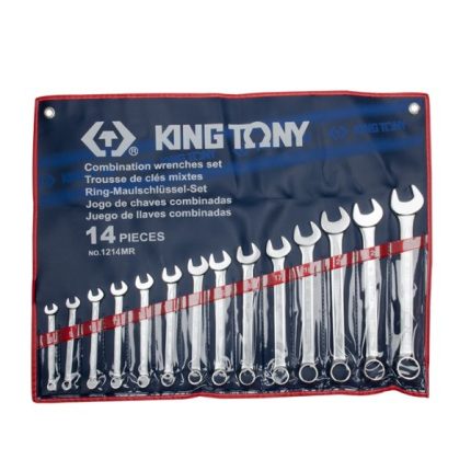 آچار یکسر رینگ کیفی 14 عددی کینگ تونی کد 1214MR آچار فروش