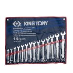 آچار یکسر رینگ کیفی 14 عددی کینگ تونی کد 1214SR آچار فروش