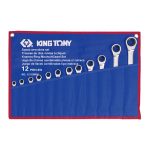 آچار یکسر جغجغه سری 12 عددی کینگ تونی مدل 12112MRN آچار فروش