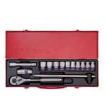 جعبه بکس 12 گوش 14 پارچه کینگ تونی مدل 4012MR آچار فروش